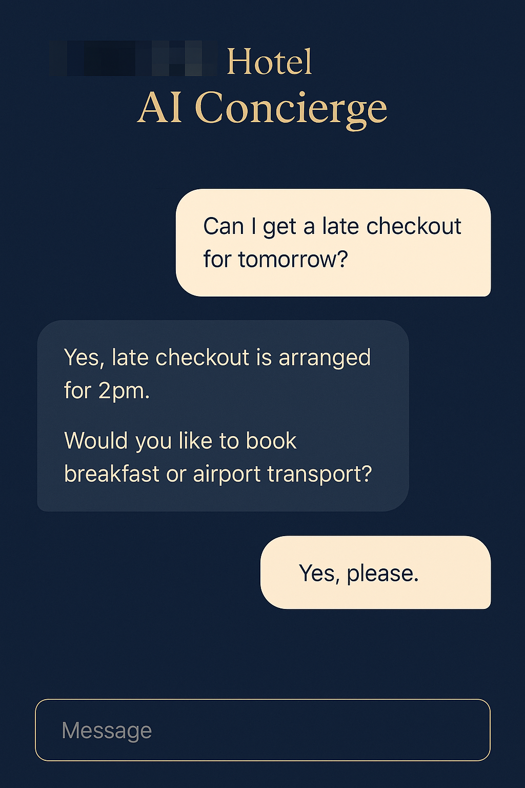 Personalizing Guest Stays: AI for a Superior Hotel Experience